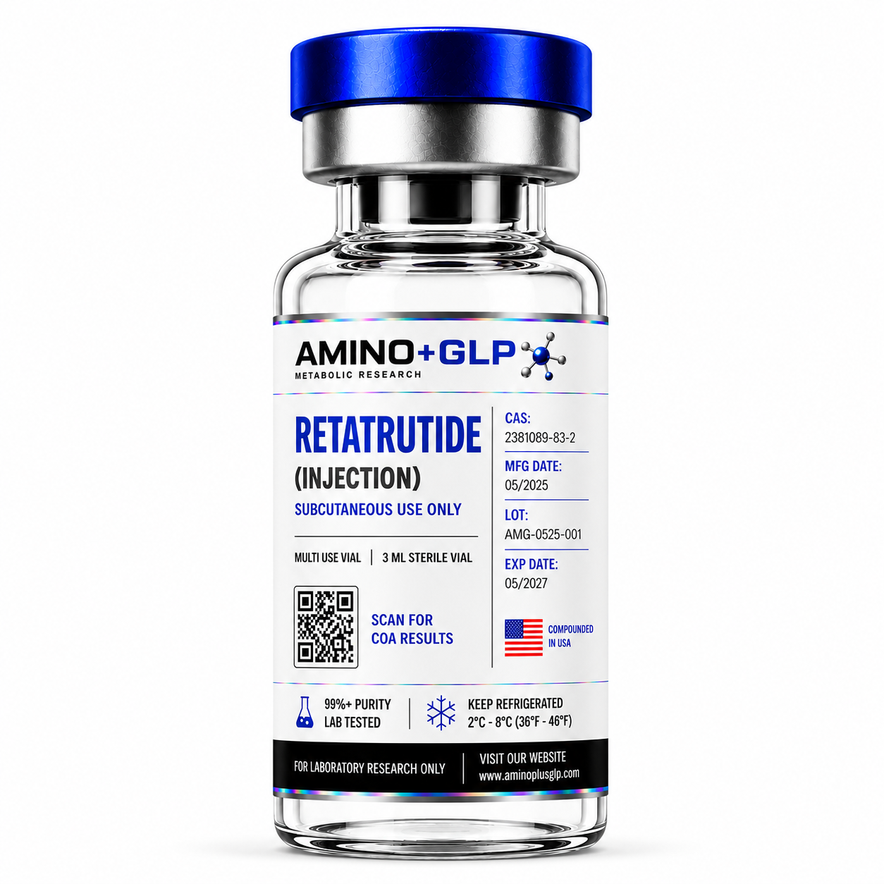 Retatrutide vial